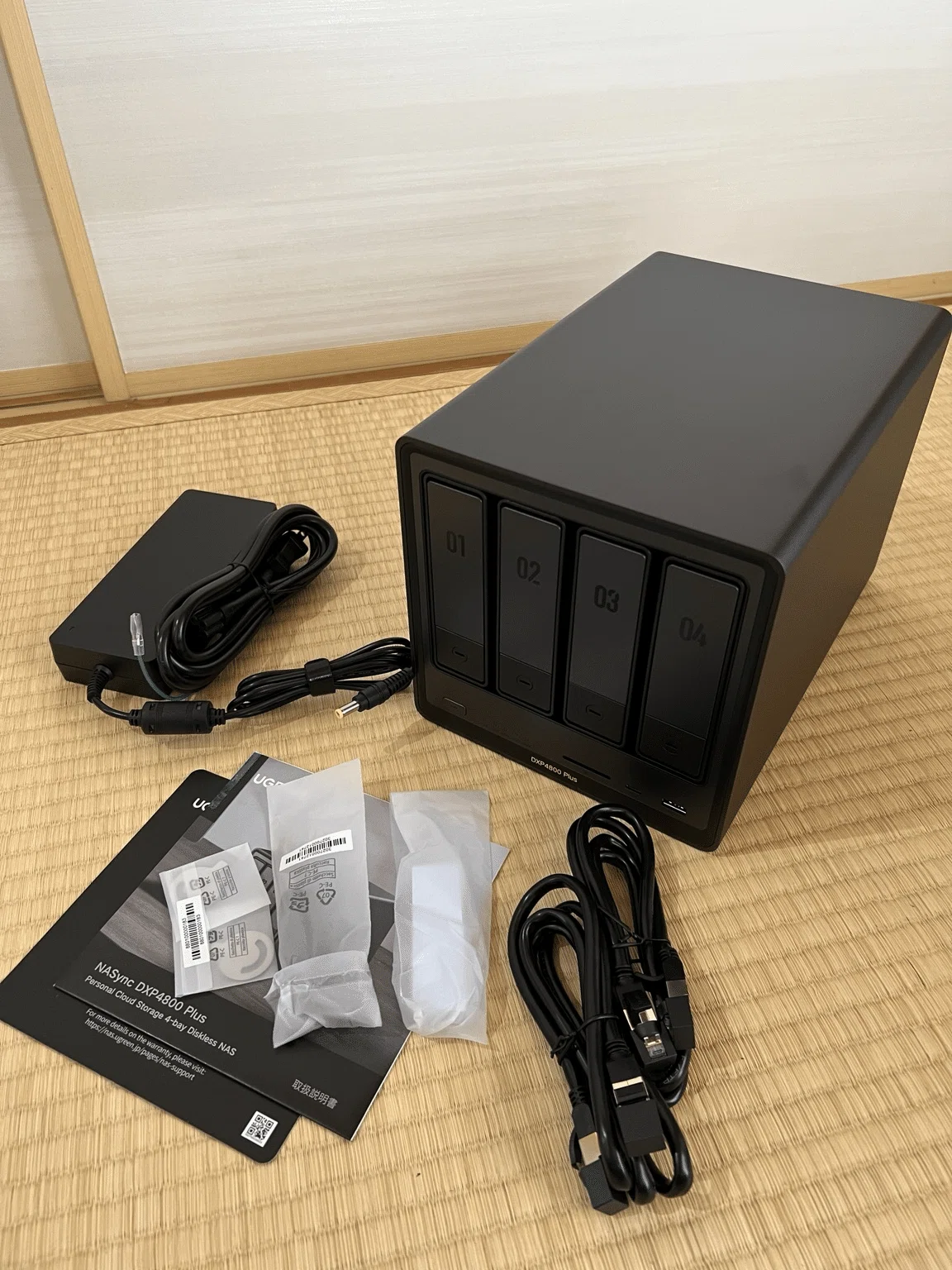 UGREEN NASync DXP4800 Plusをセットアップしてみた｜naoto