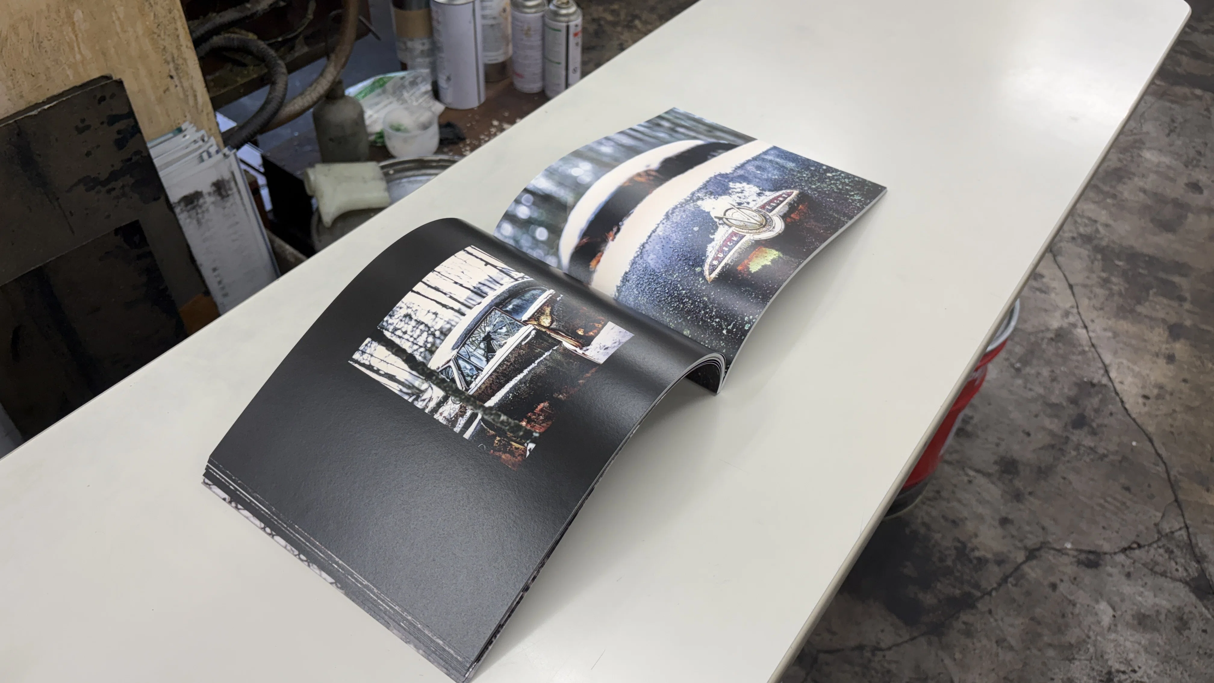 写真集『After Spark』の進捗 -ゲラ刷り-｜MOJA MOJA