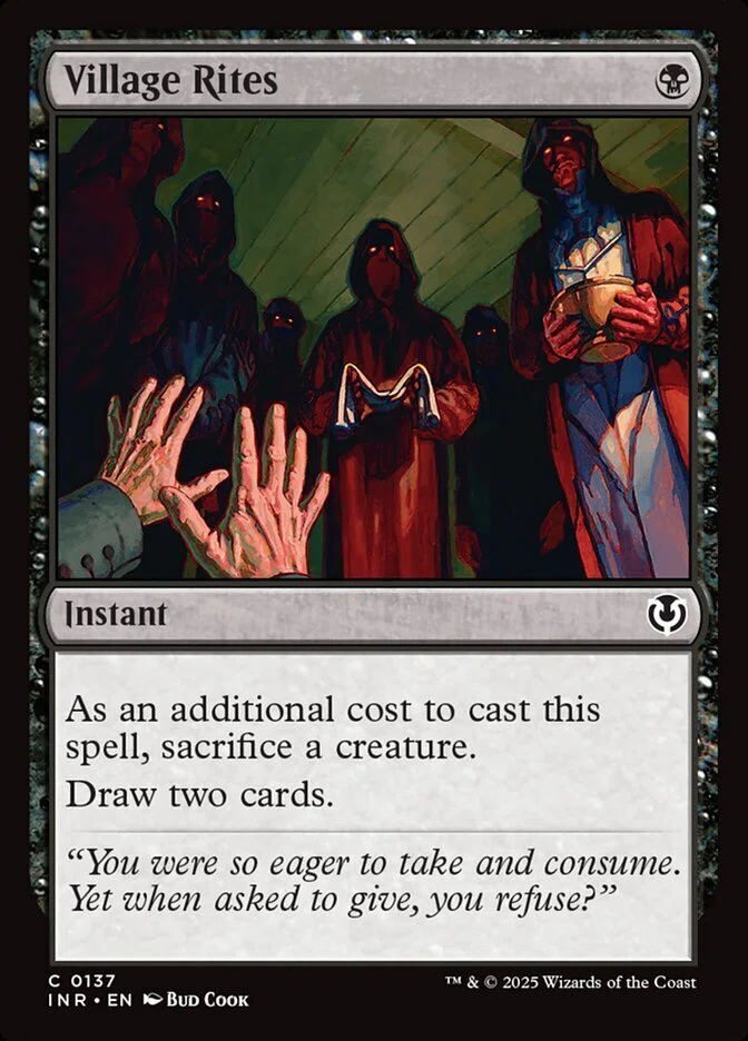 Pauper】黒単サクリファイスのコアとフレックス枠（2026年4月時点