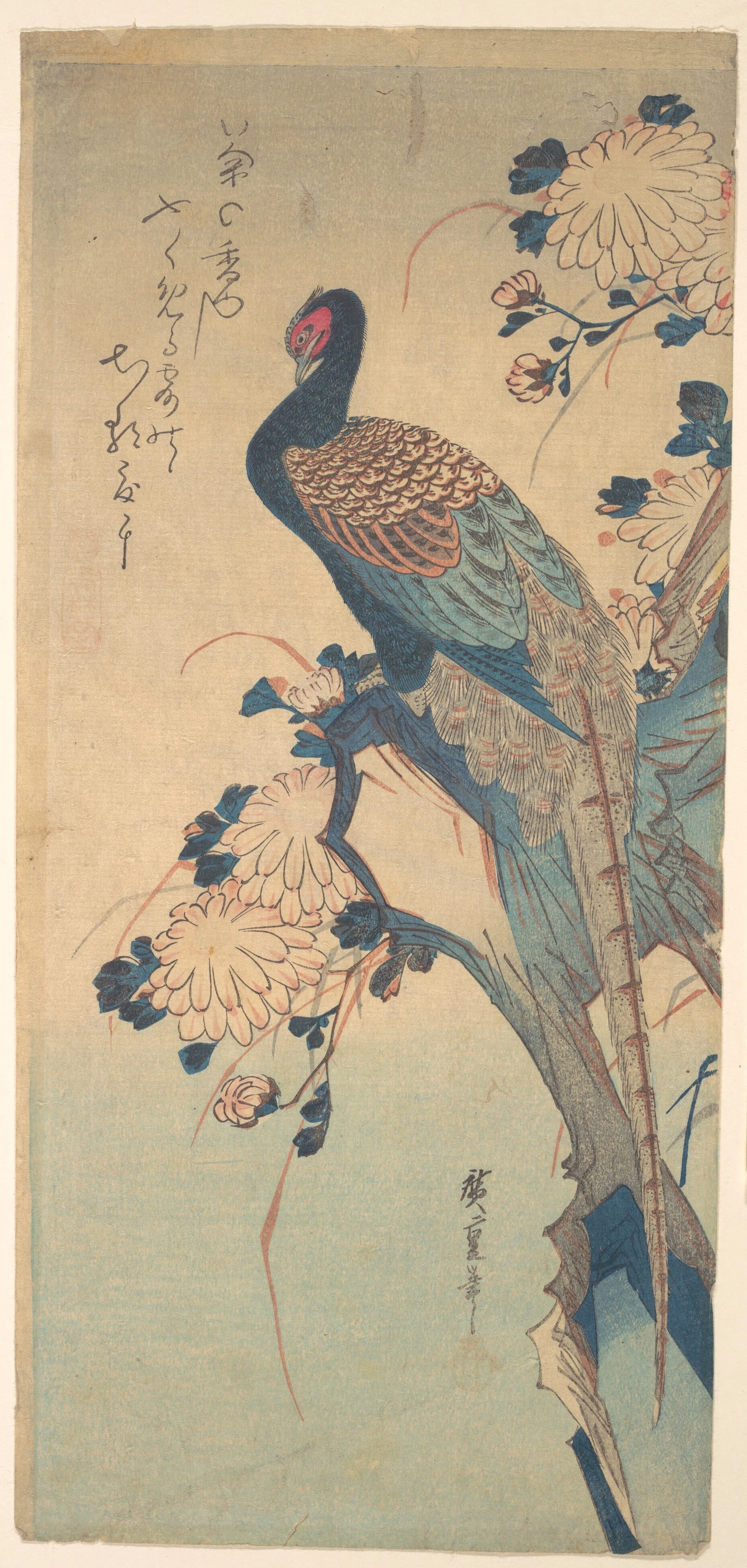 絵画　鳥　キジ　木枠 展示用絵画：雉 [作者:NAO] – CANVAZ.ART SHOP