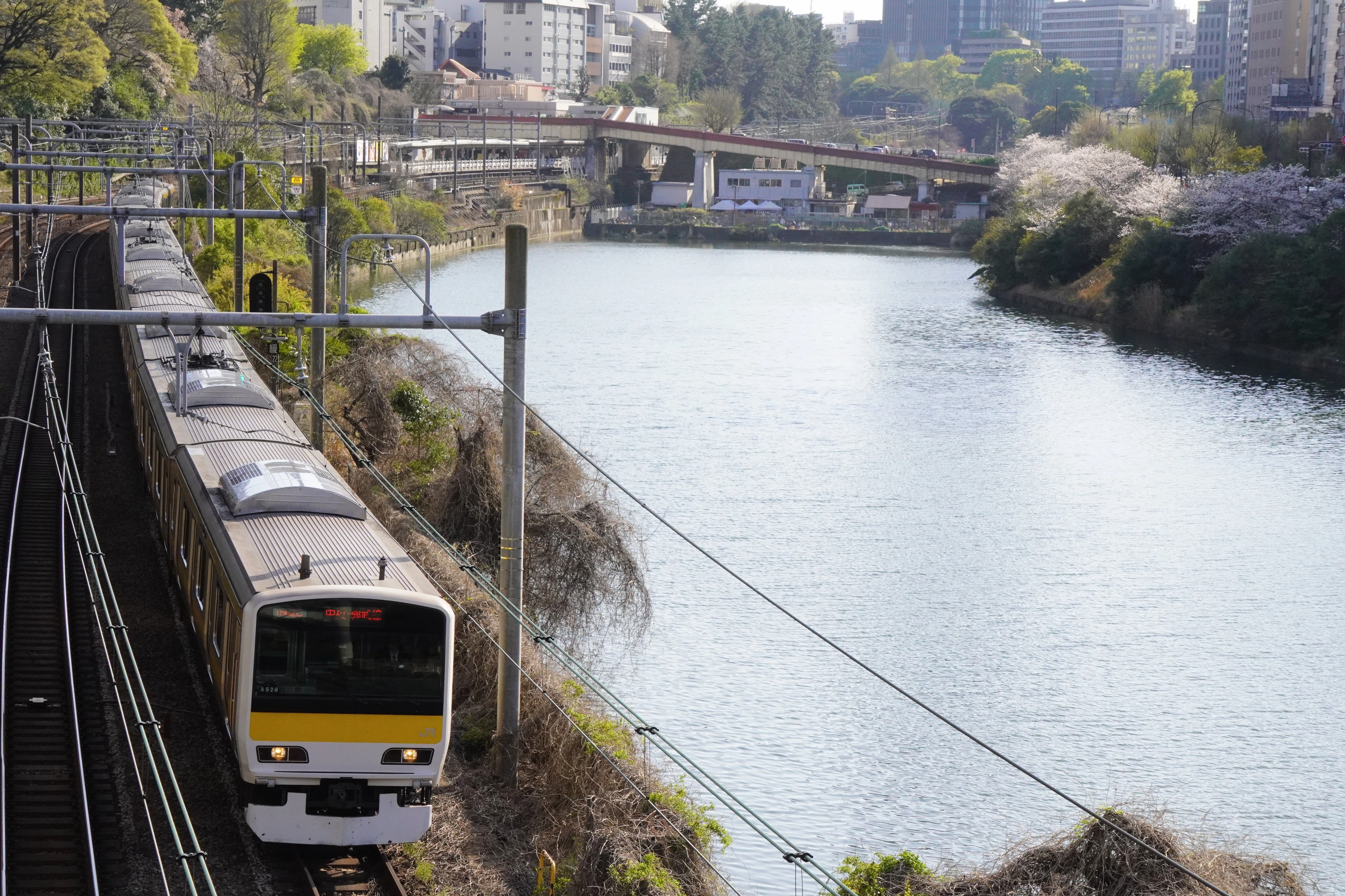10連 E231系500番台 中央・総武線各駅停車 いつもの中央・総武線(各駅停車) E231系500番台《4/12》｜ヂーゼル機関