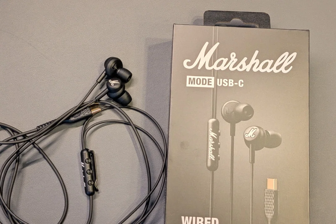 Bluetoothに疲れた人へ。Marshall カナル型有線イヤホン Mode USB-Cを