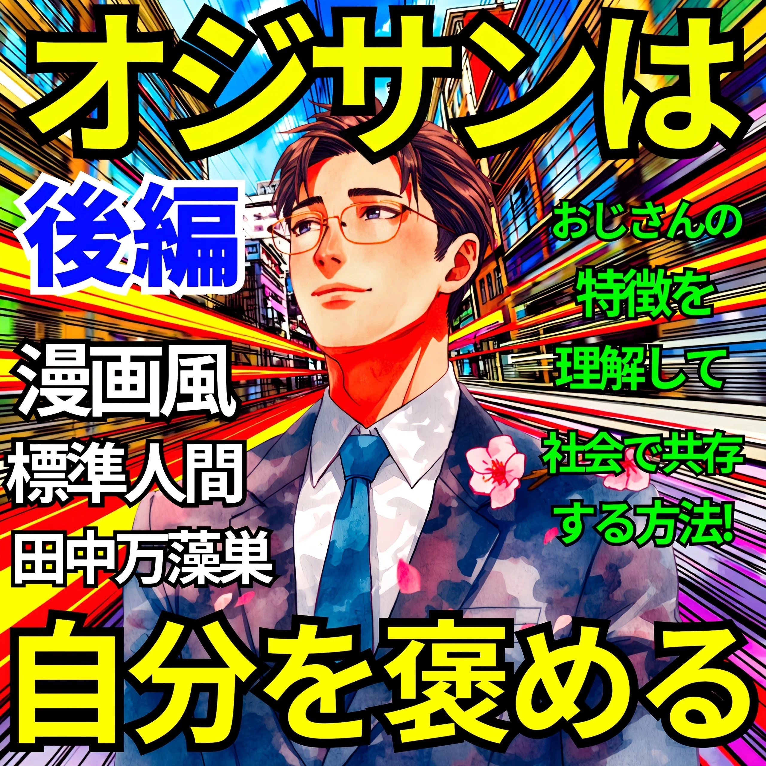 漫画風】社畜サラリーマンが自分を褒めたら人生変わった話！｜標準人間