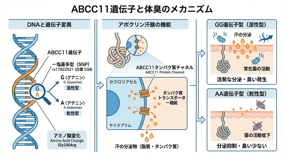体臭は「清潔感」だけでは決まらない。ABCC11遺伝子の歴史、人類移動、そして日本人のルーツから見えてくること｜佐久間まさはる