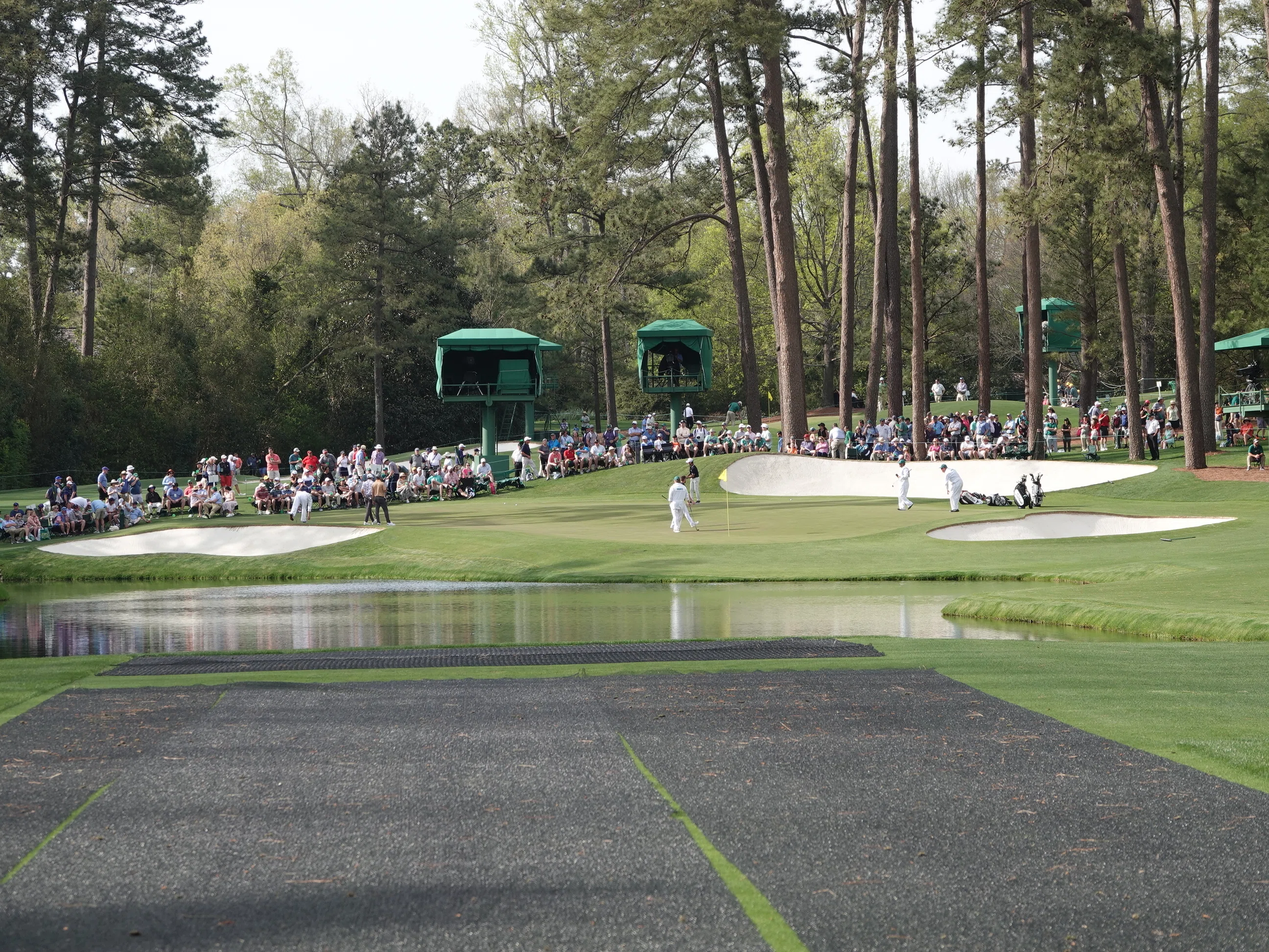 マスターズ・オーガスタナショナルゴルフクラブ 16番ホール（Par 3