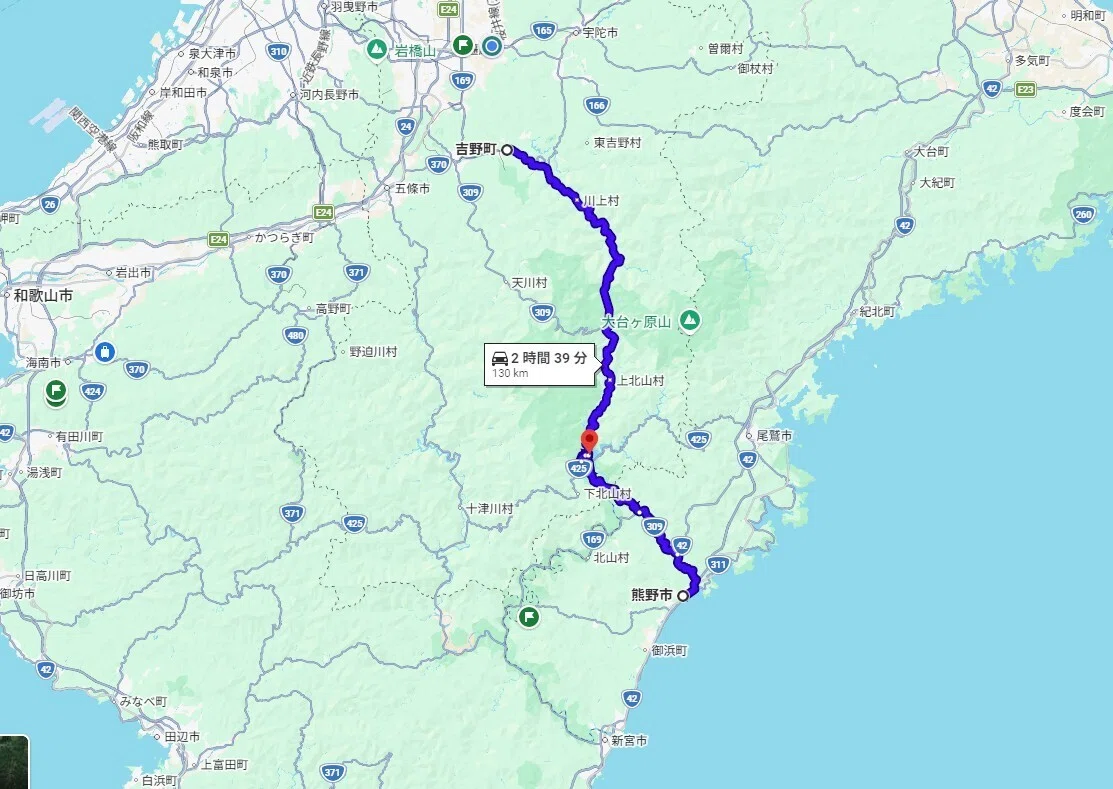 熊野旅⑤「東熊野街道をゆく（終章）」～山頭火と中上健次と黒田杏子と