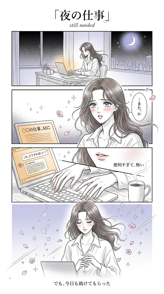 80年代少女漫画風