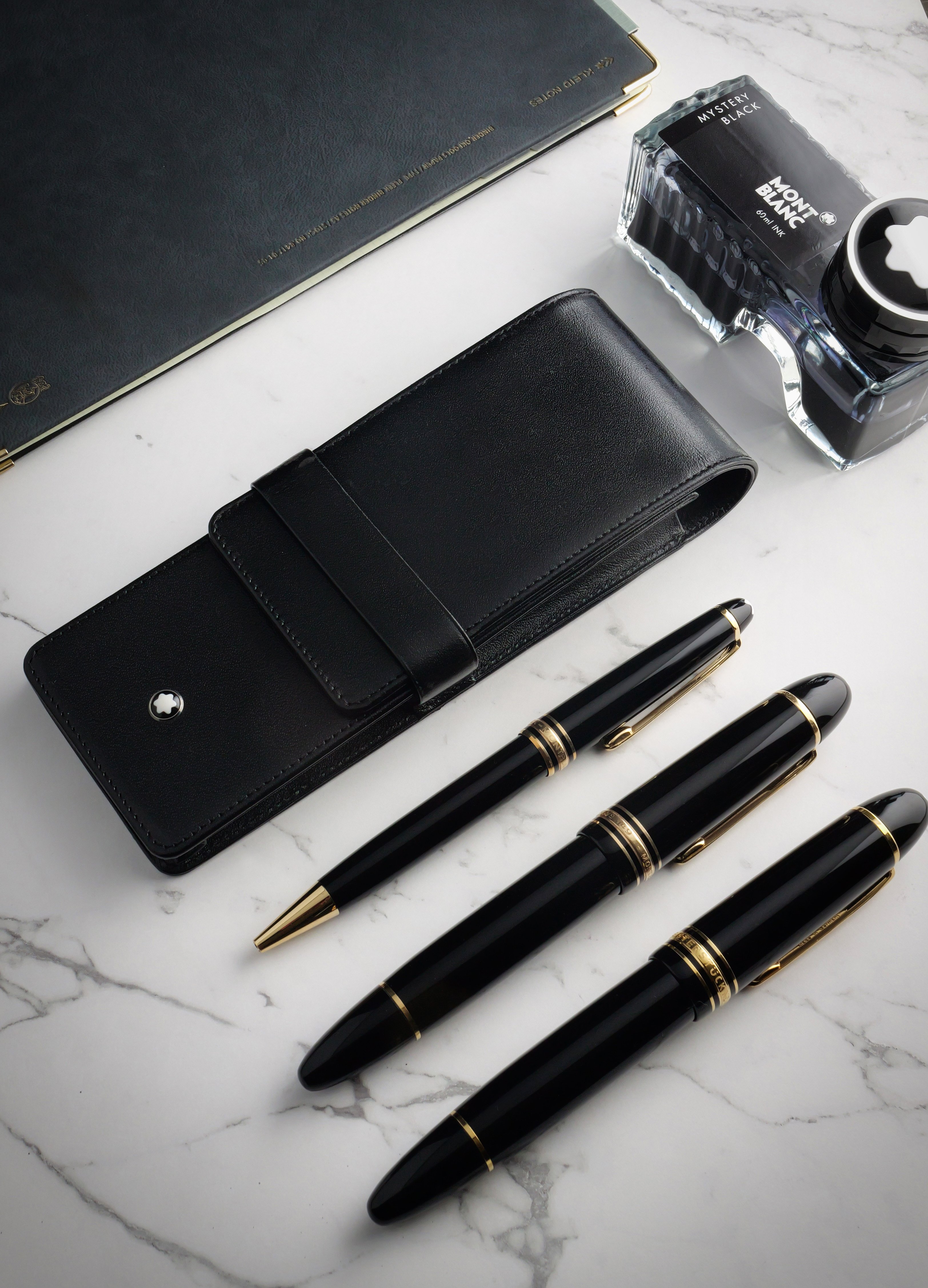 MONBLANC万年筆とペンケース 所有欲と気分を満たす名脇役 ― Meisterstück Pen Pouch｜Hideo Takehara