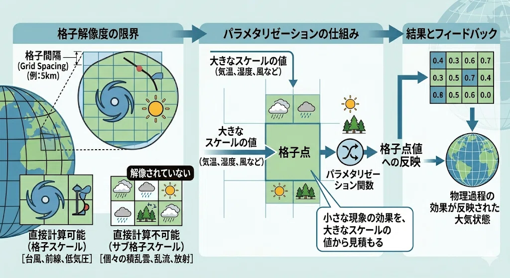 毎日過去問解説】第58回 気象予報士試験 学科専門 問5｜数値予報の