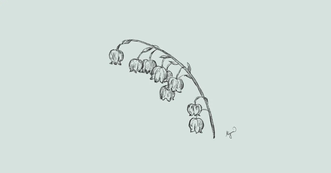 すずらんsketch【透明世界】｜Miyami