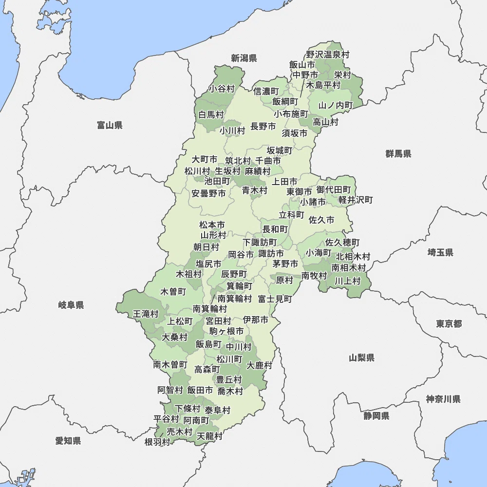 長野県の空き家バンク一覧リンク集