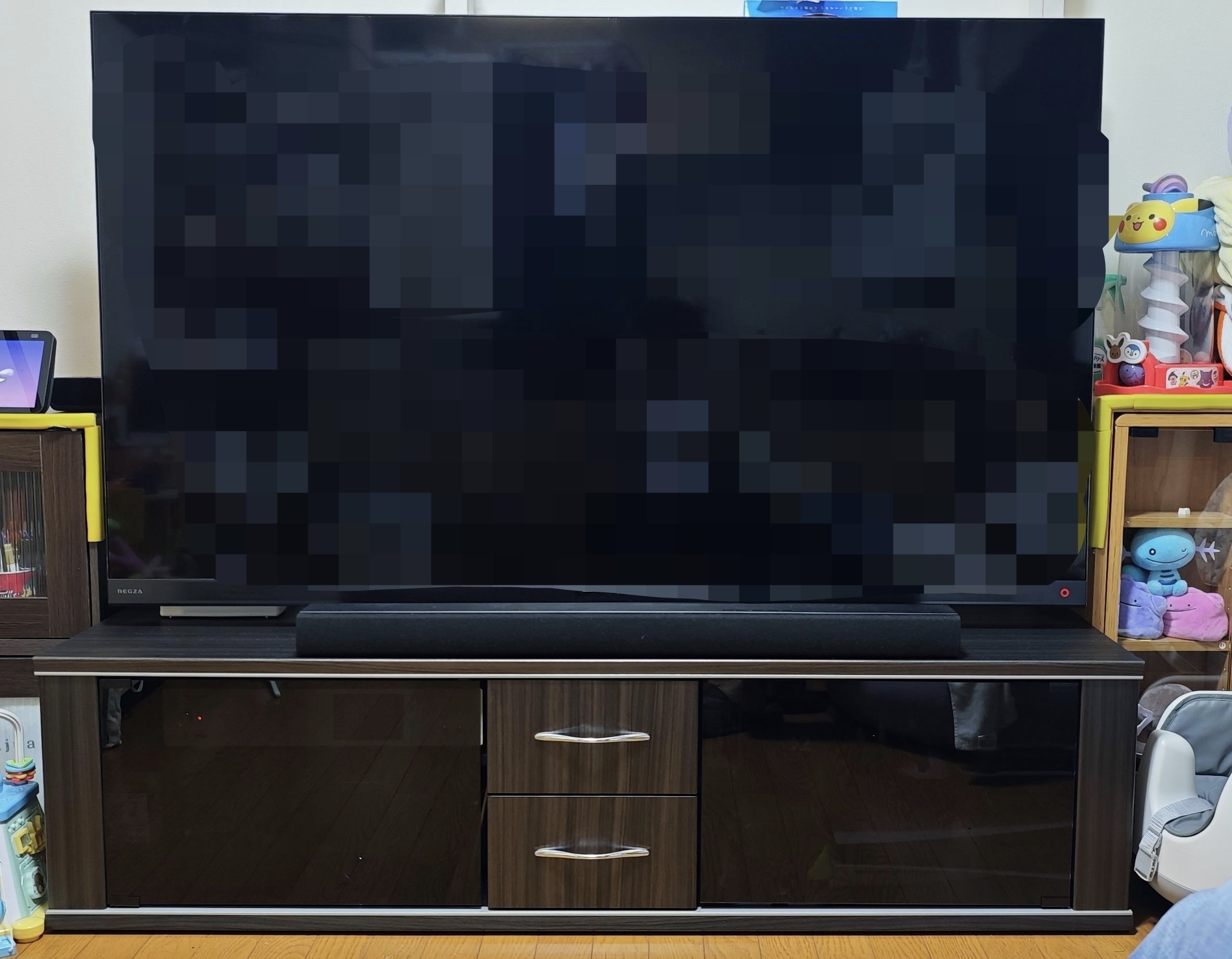 決まりました　テレビとテレビ台のセット MINT テレビ台 ローボード テレビボード コーナー 伸縮 幅96 幅183