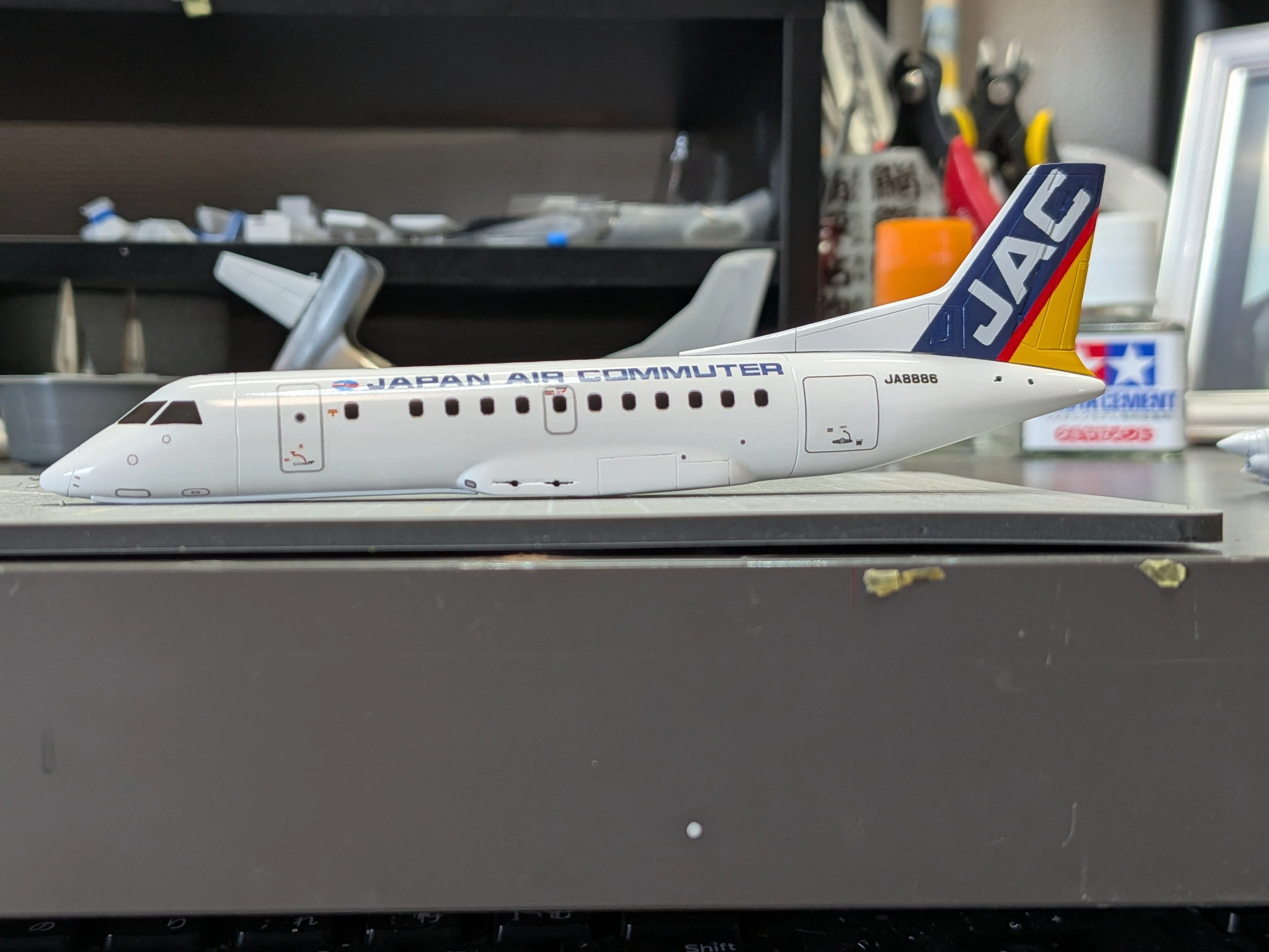 1/144 サーブ340B ③ 完成 旅客機プラモ｜マキビシ小次郎