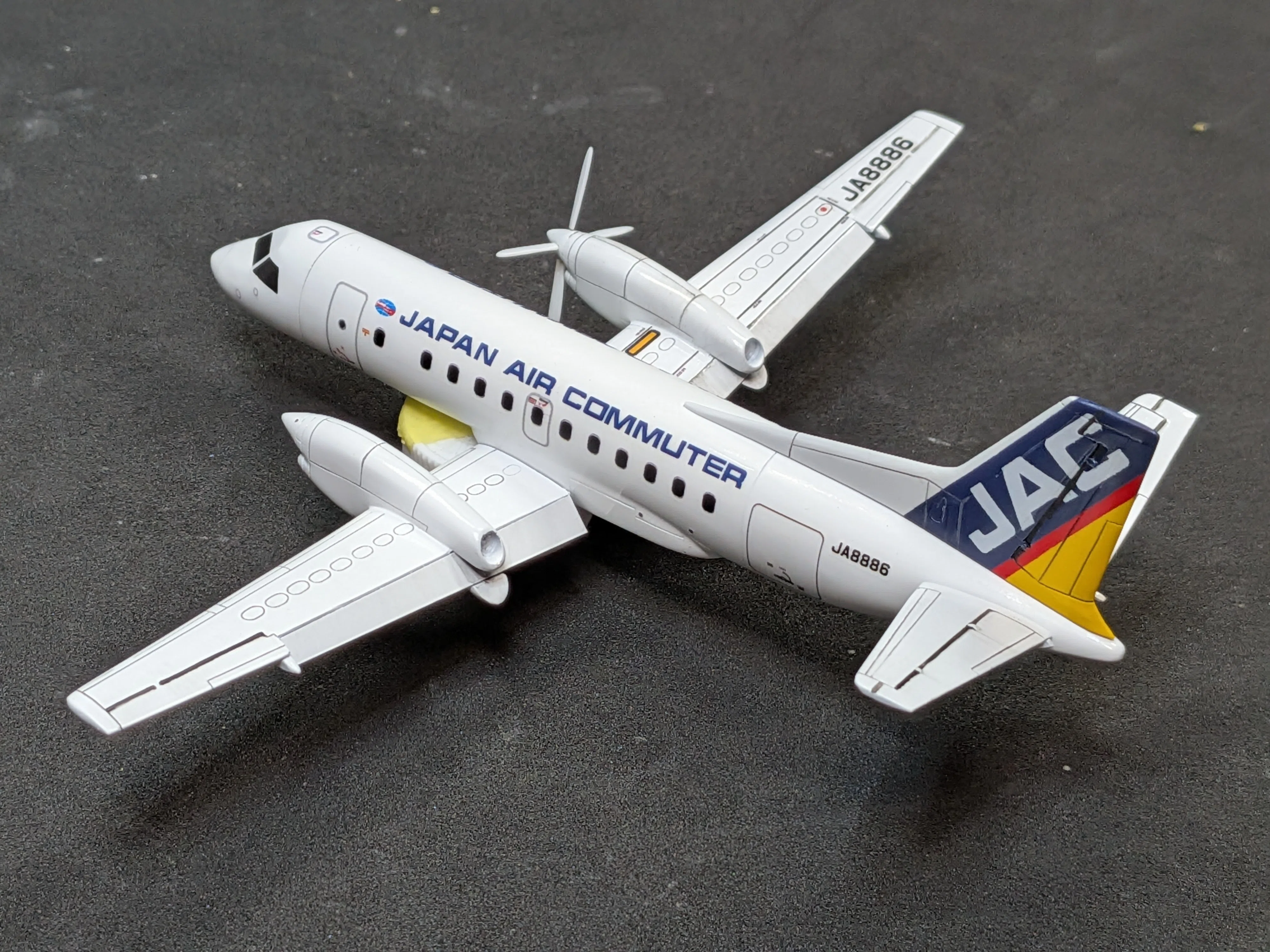 1/144 サーブ340B ③ 完成 旅客機プラモ｜マキビシ小次郎