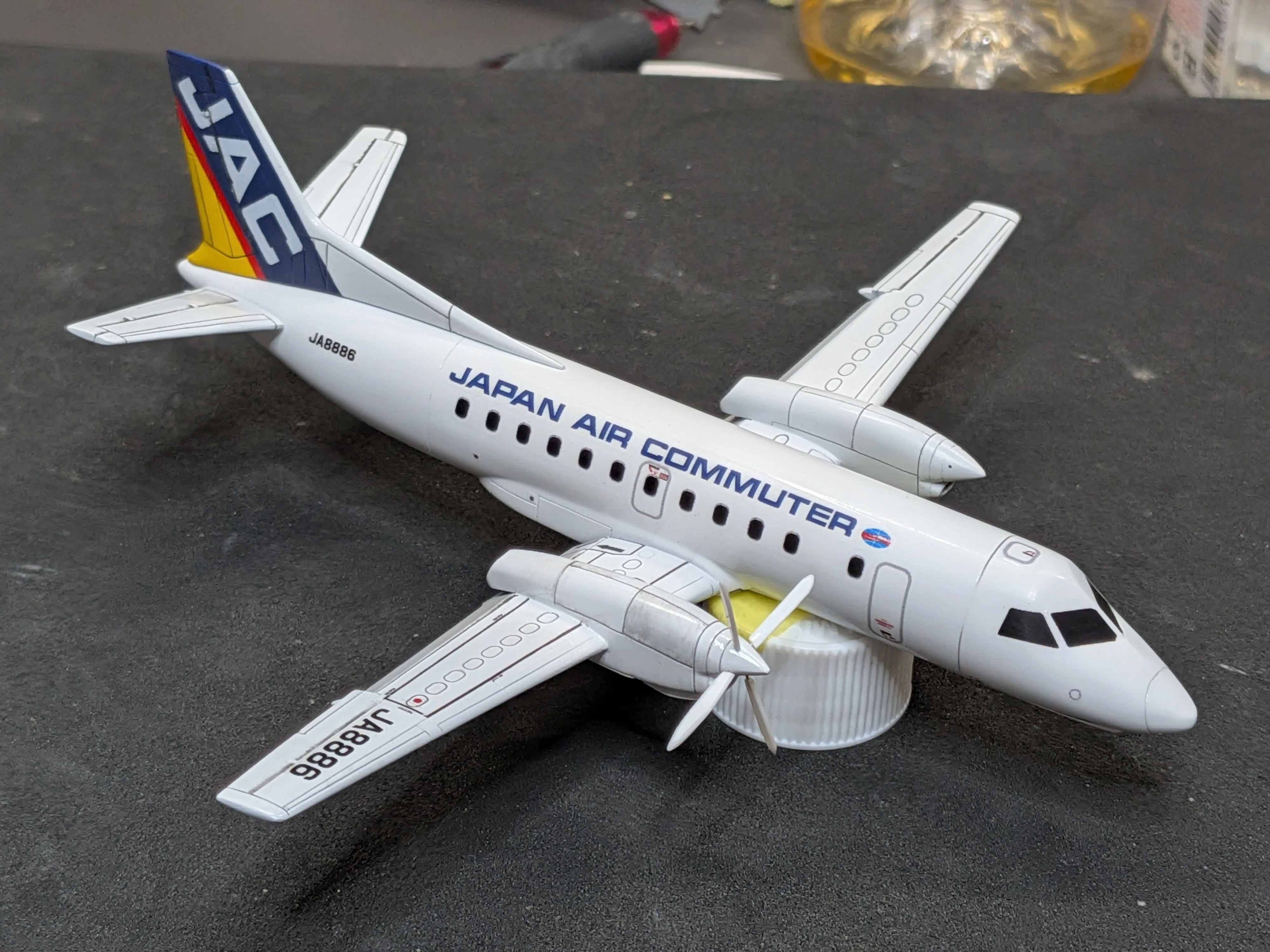 1/144 サーブ340B ③ 完成 旅客機プラモ｜マキビシ小次郎