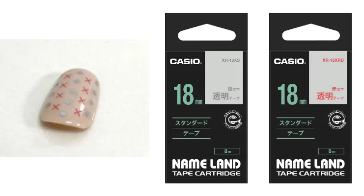 【デザイン中】蜂☆オーダーラベル ネイルチップや推し活にも！？ラベルライター活用アイデア10選｜カシオ