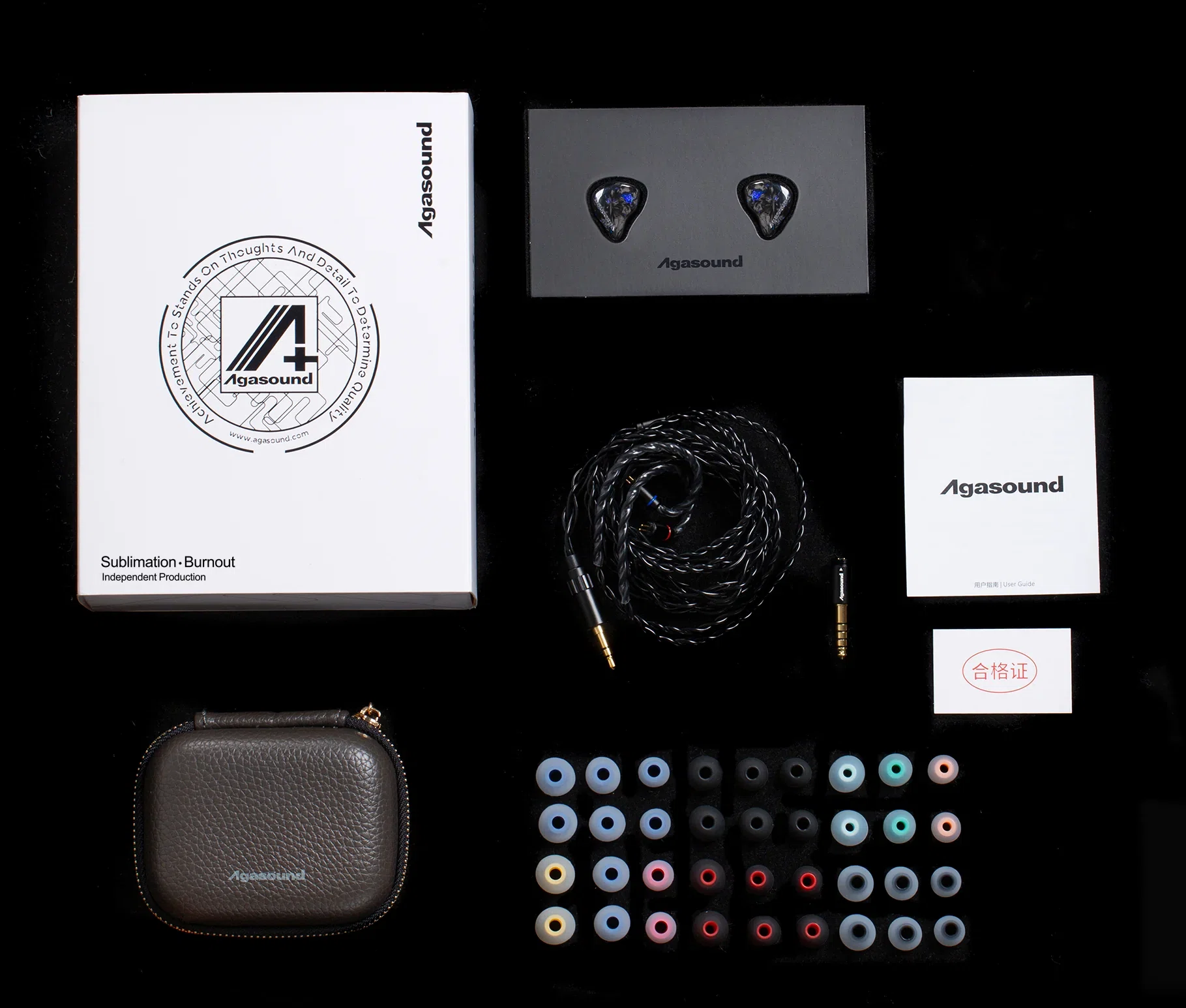 Agasound Sublimation 付属品完備 美品 Agasound〉 Sublimation Burnout — 木とカーボンが奏でるセラミック