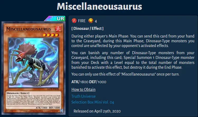 Duel Links and the FTK Problem (April 2026)Negative1