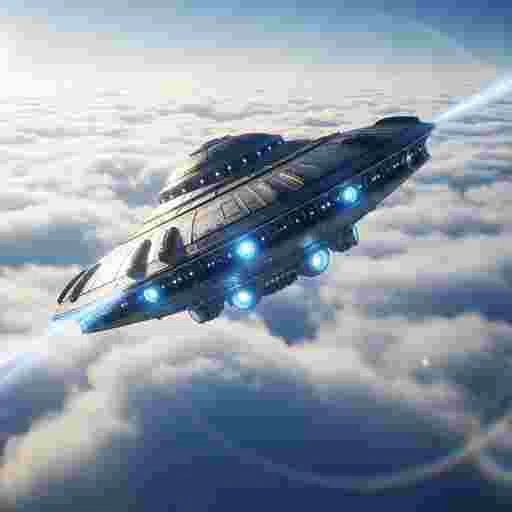 UFO<AI画像> サンプル01
