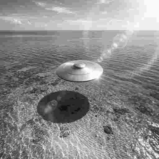 UFO<AI画像> サンプル04