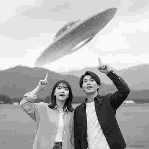 UFO<AI画像> サンプル039