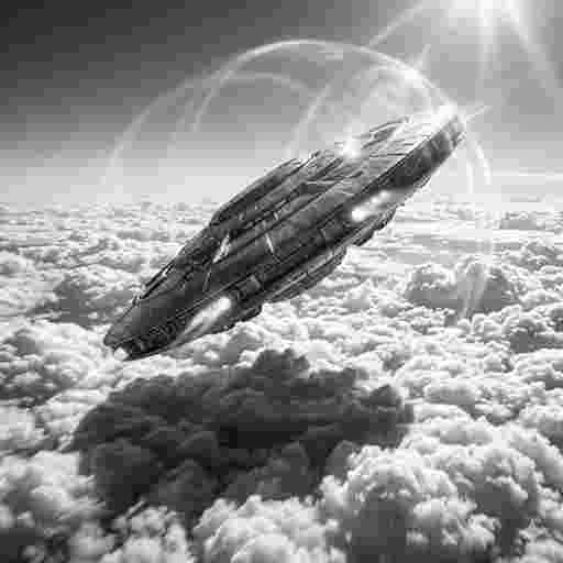  UFO＜AI画像＞/写真販売 AI画像 有料＜40枚：350円＞商用利用可（サンプル）06