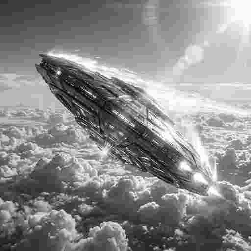 UFO＜AI画像＞/写真販売 AI画像 有料＜40枚：350円＞商用利用可（サンプル）011