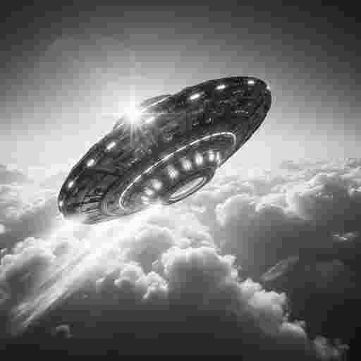 UFO＜AI画像＞/写真販売 AI画像 有料＜40枚：350円＞商用利用可（サンプル）010