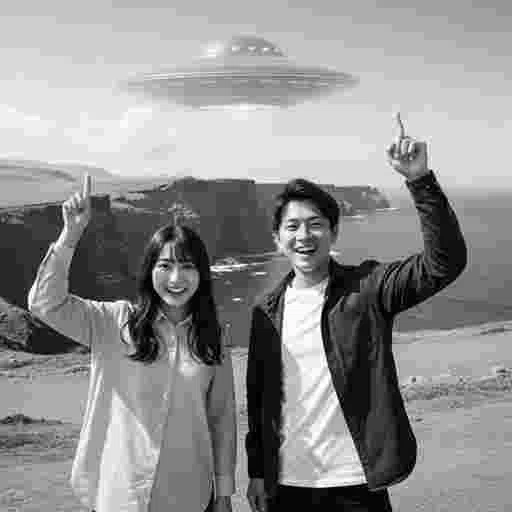 UFO＜AI画像＞/写真販売 AI画像 有料＜40枚：350円＞商用利用可（サンプル）024