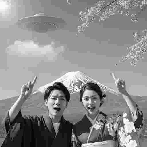UFO＜AI画像＞/写真販売 AI画像 有料＜40枚：350円＞商用利用可（サンプル）023