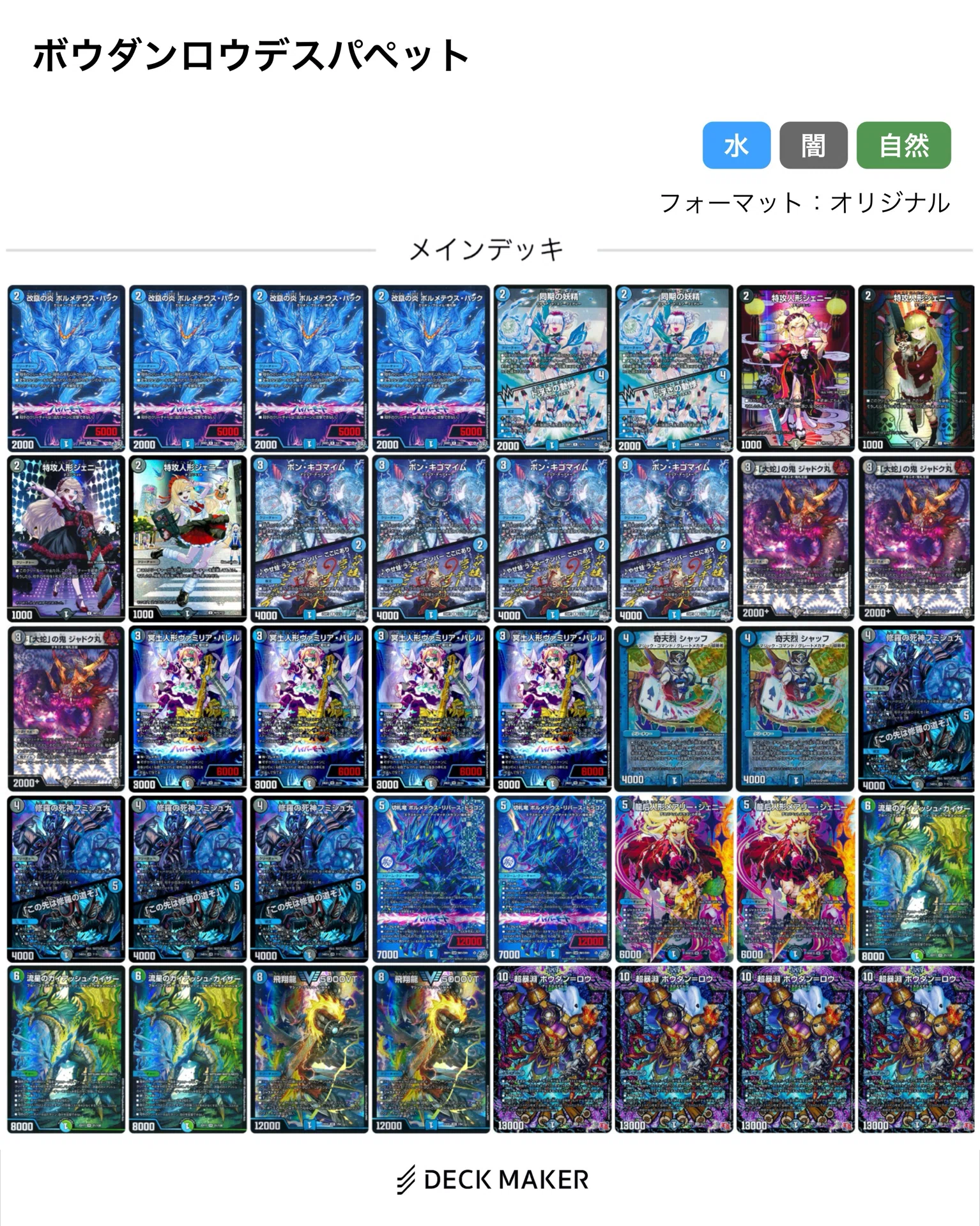 デスパペットデッキの調整録2025年1月〜2026年3月｜灰影