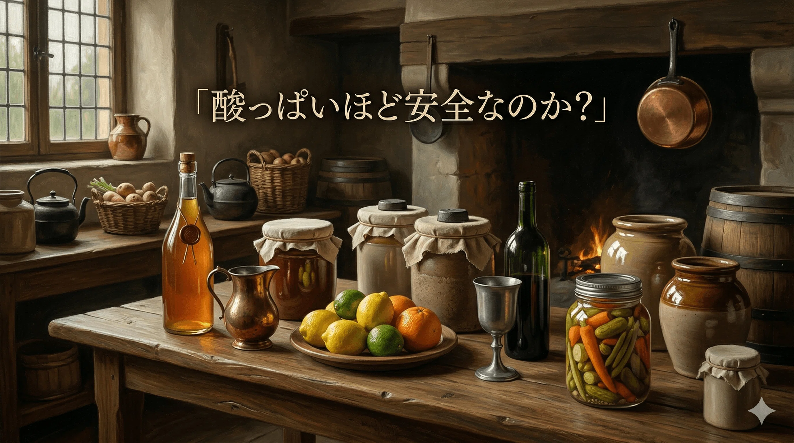 Preserved Foods and the 'Acid' Barrier: The Mechanism of the Sour ...