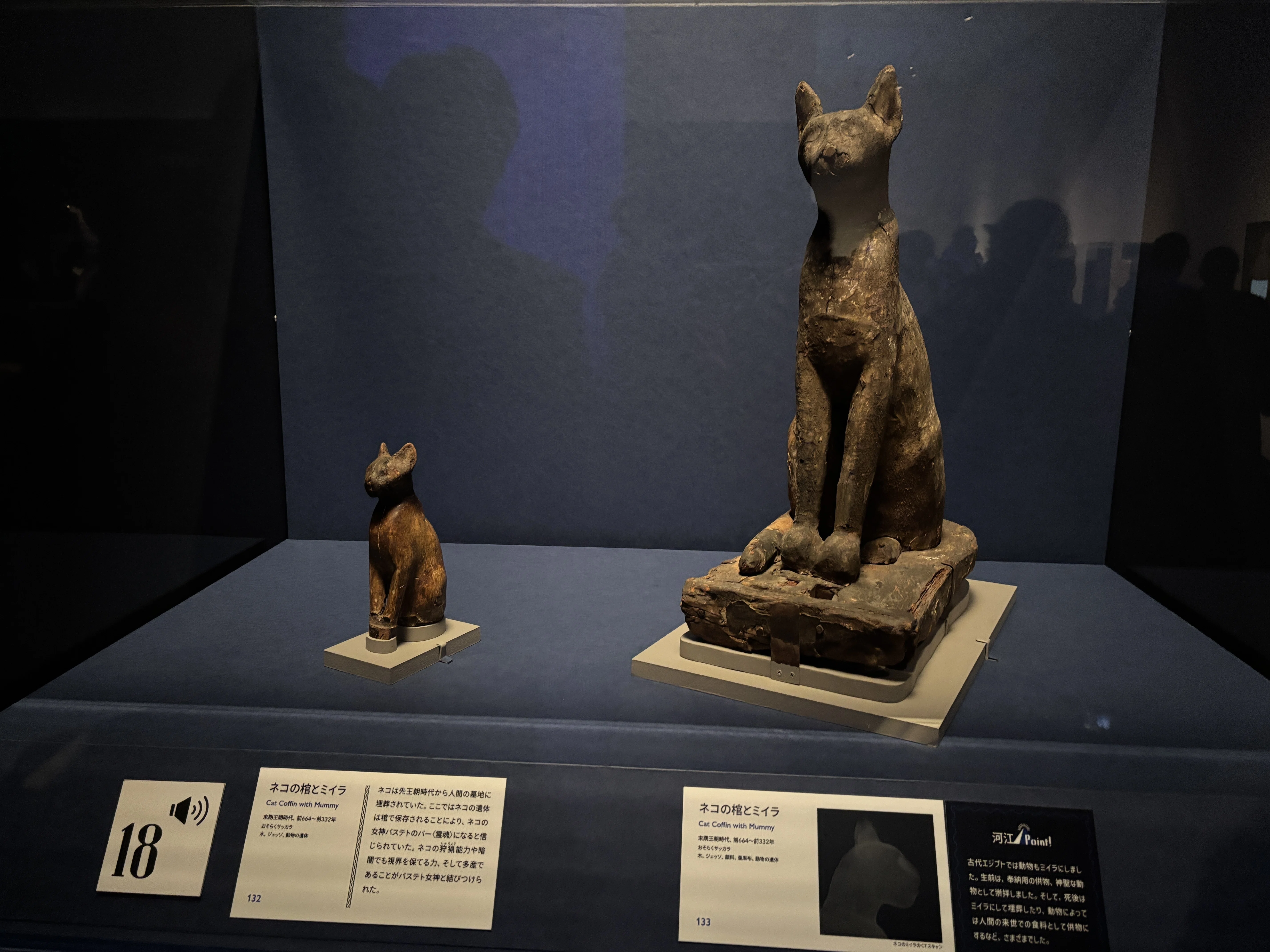 古代エジプト展｜あの青いカバは、思っていたよりずっと小さかった