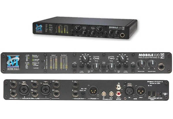 Metric Halo ULN-2 FireWire オーディオインターフェイス Metric Halo ULN-2レビュー｜完成された大器・万能IF｜たぬきざい