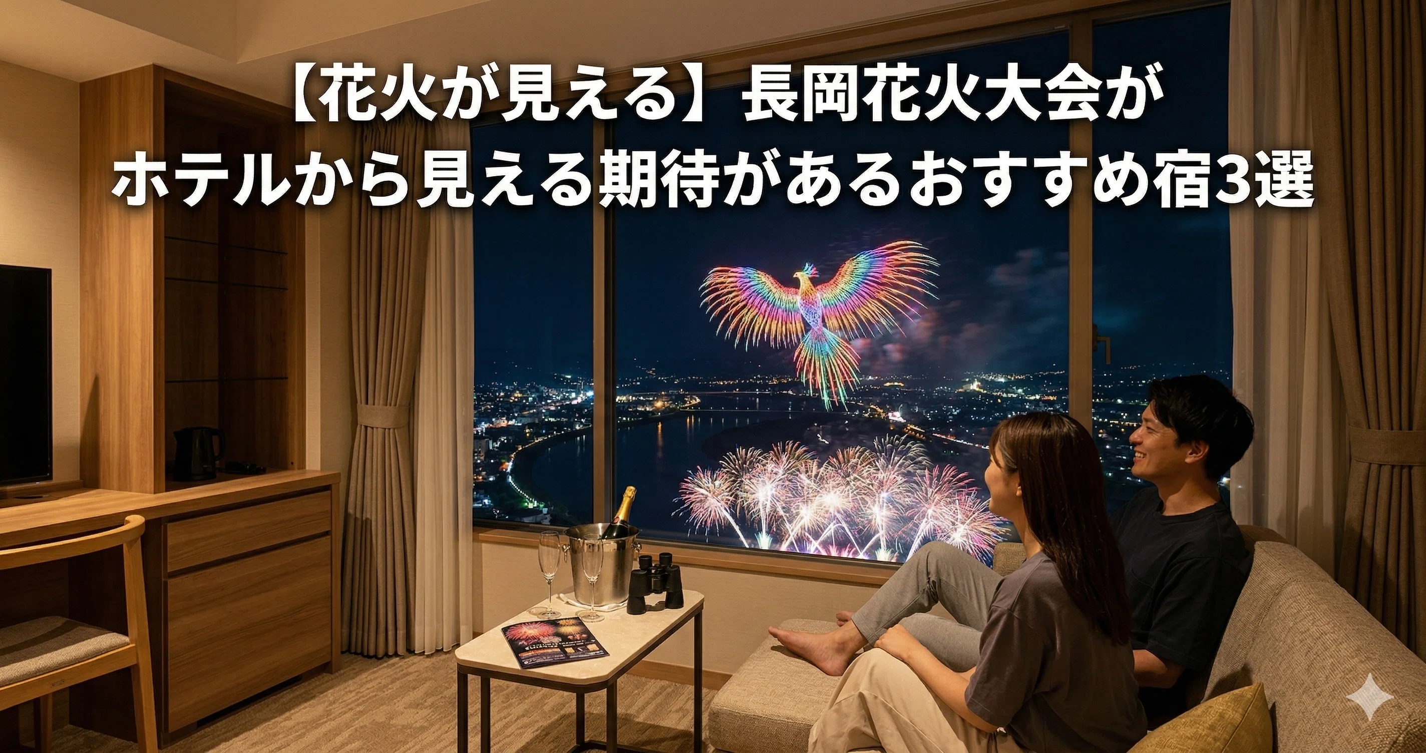 2026】長岡花火大会のホテル予約はいつから？早めが正解な理由と会場