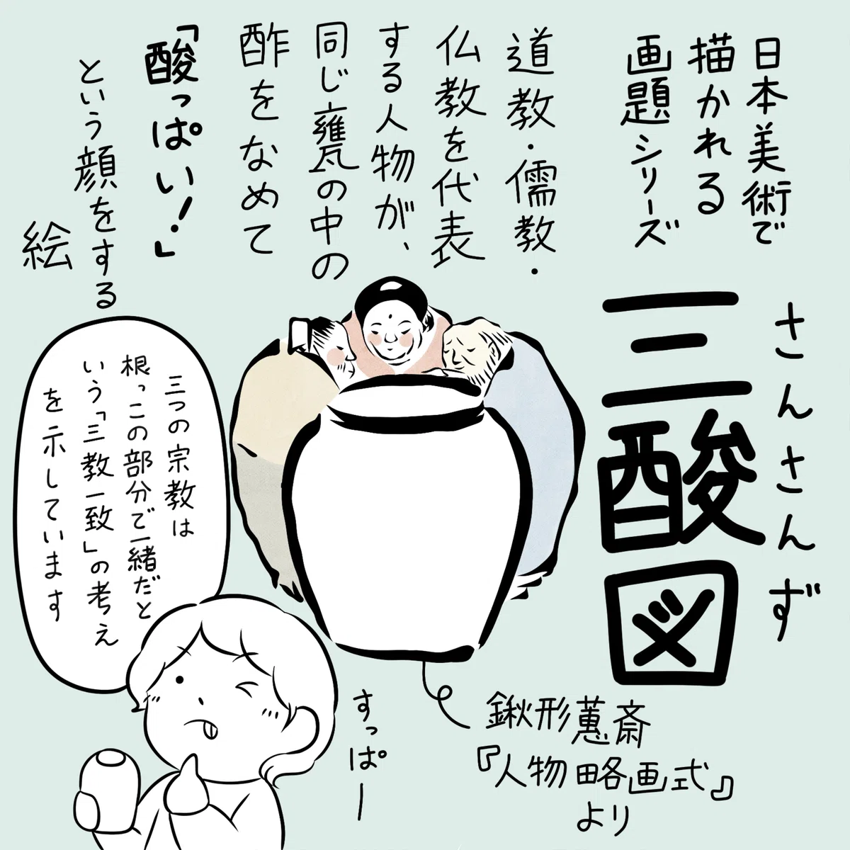 みんなで酸っぱ〜い!三酸図(さんさんず)|かとうゆずか