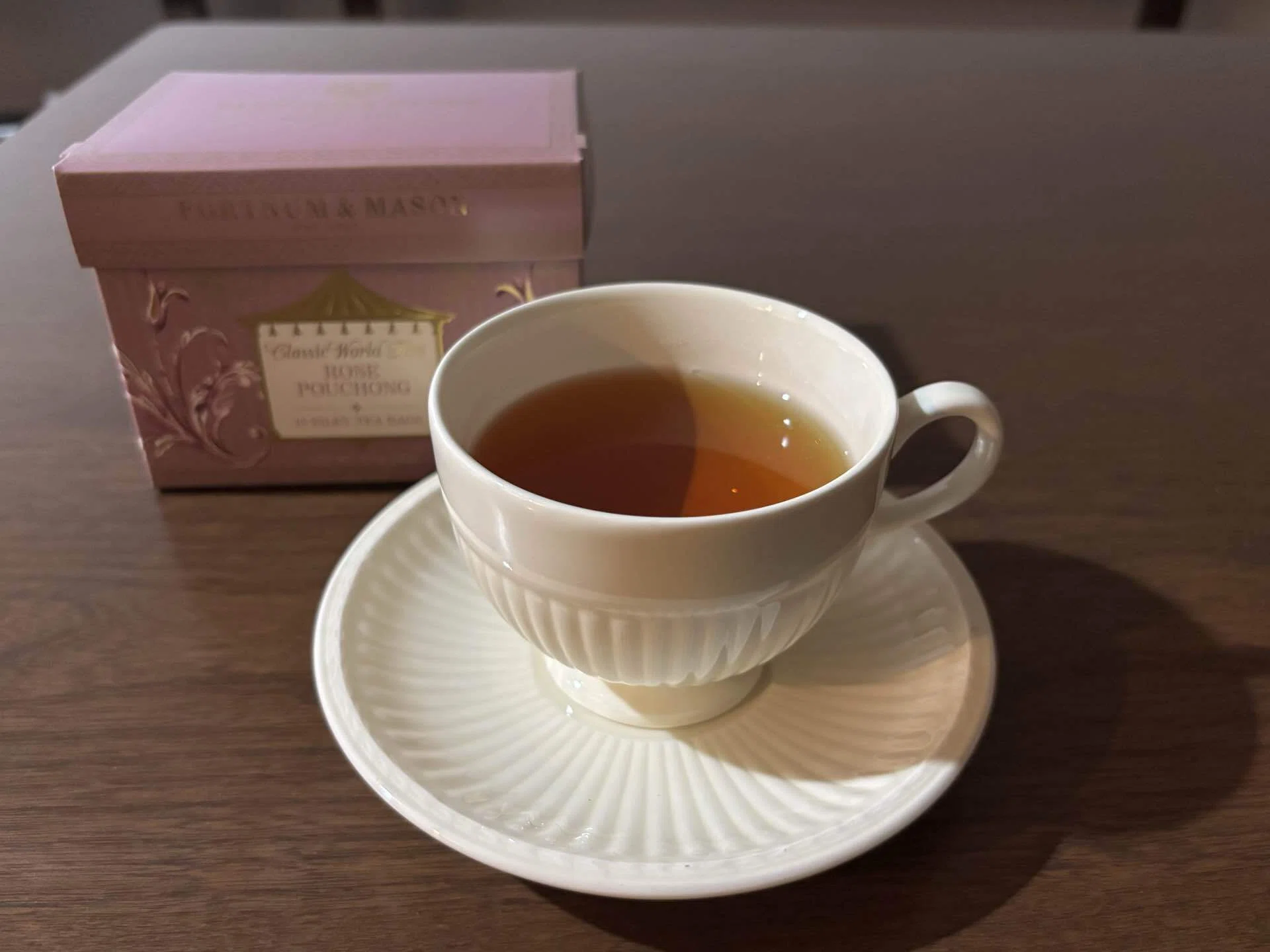 FORTNUM & MASON】 ROSE POUCHONG｜お茶ログ｜I LIKE MY STYLE