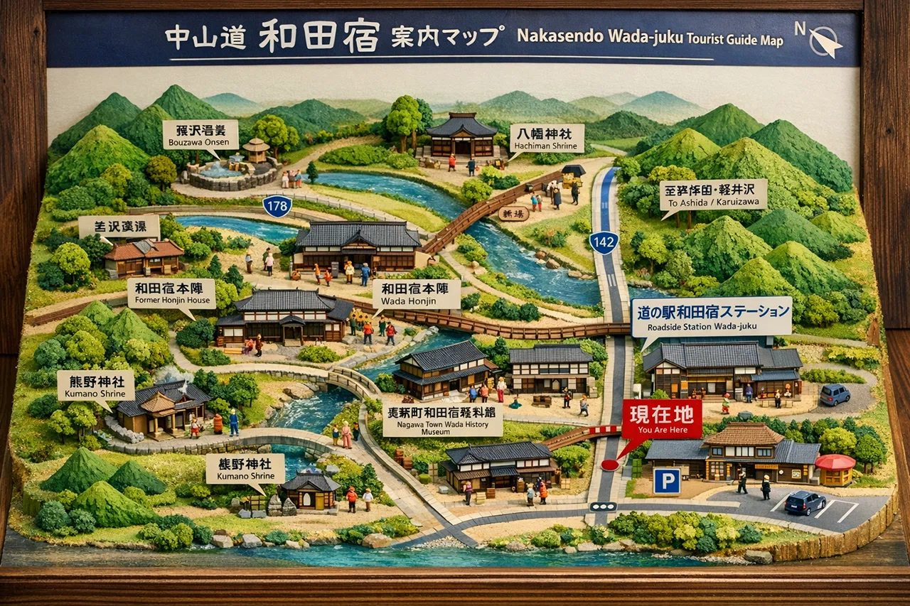 観光地の案内マップをジオラマ＋3DMAP化できるか｜一八十［momoyaso］