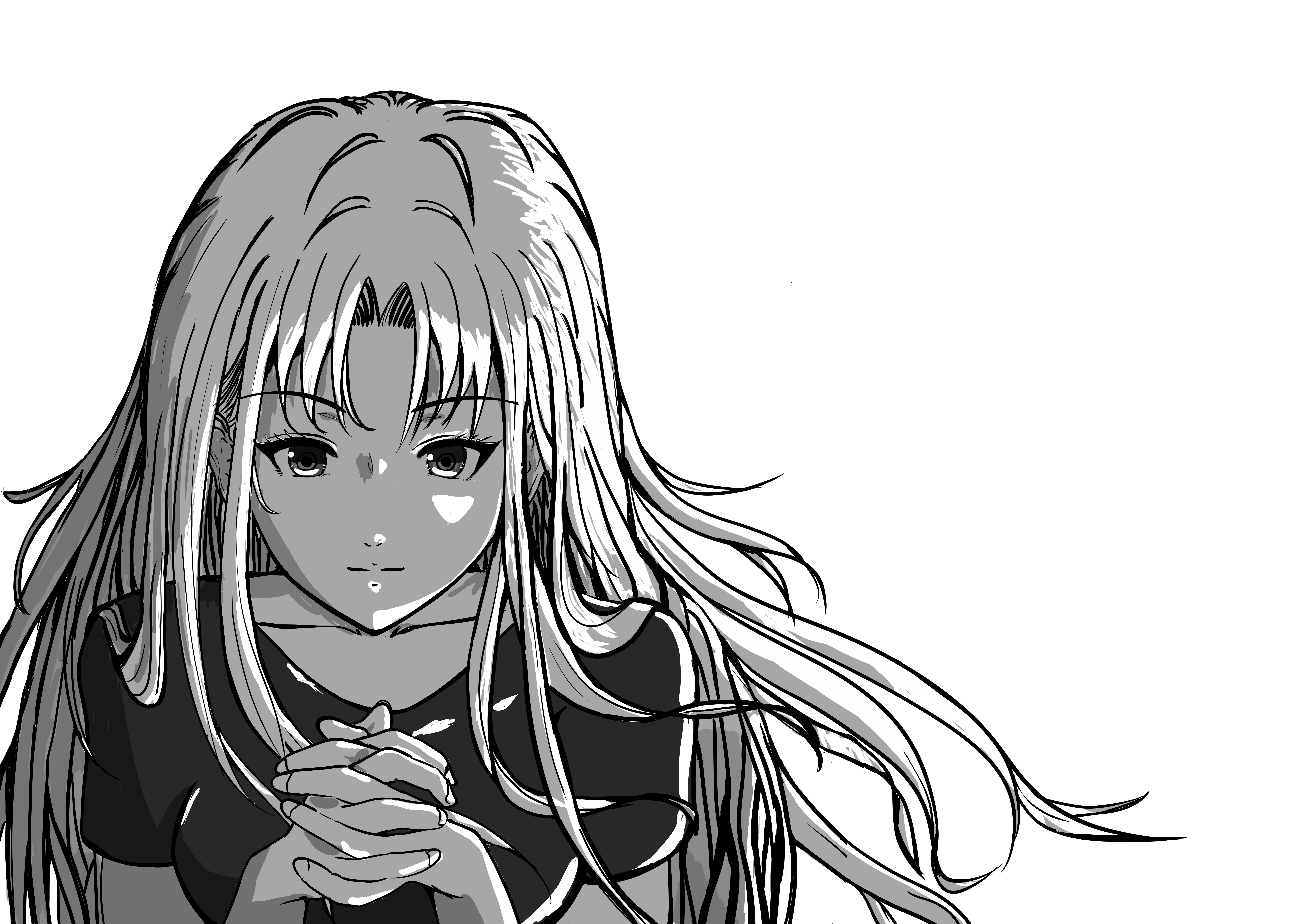 あなたのために 線画 線画と塗った後を見せてください ~ 🔥.❤️‍🔥 ~