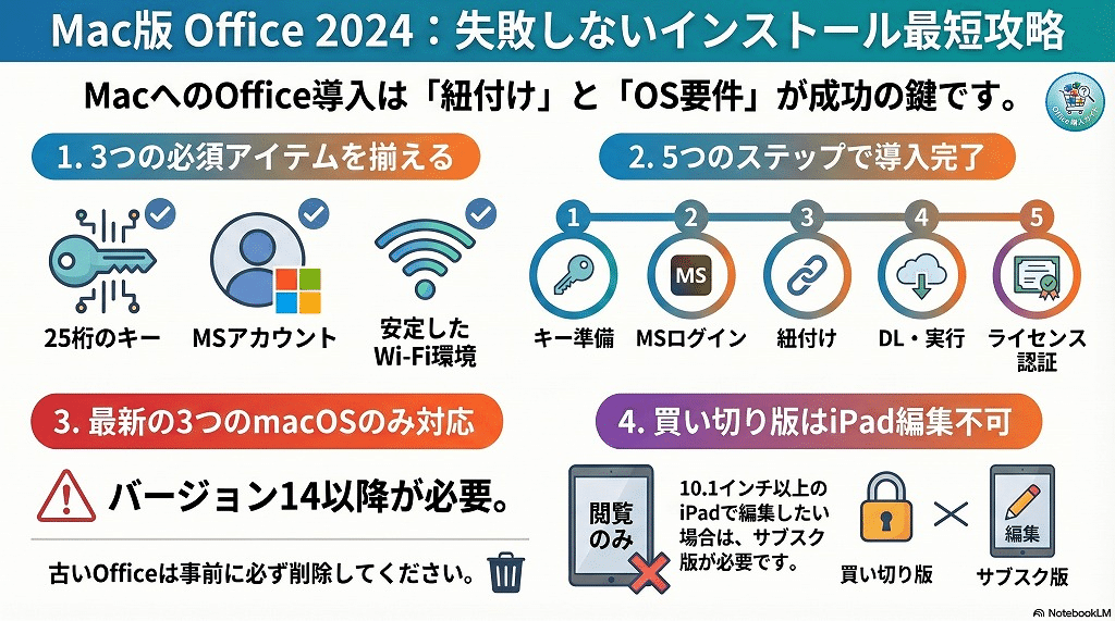 【整備品】MacBook Pro 2024'macOS officeソフト Microsoft Office Standard 2024 for Mac (Instant Delivery