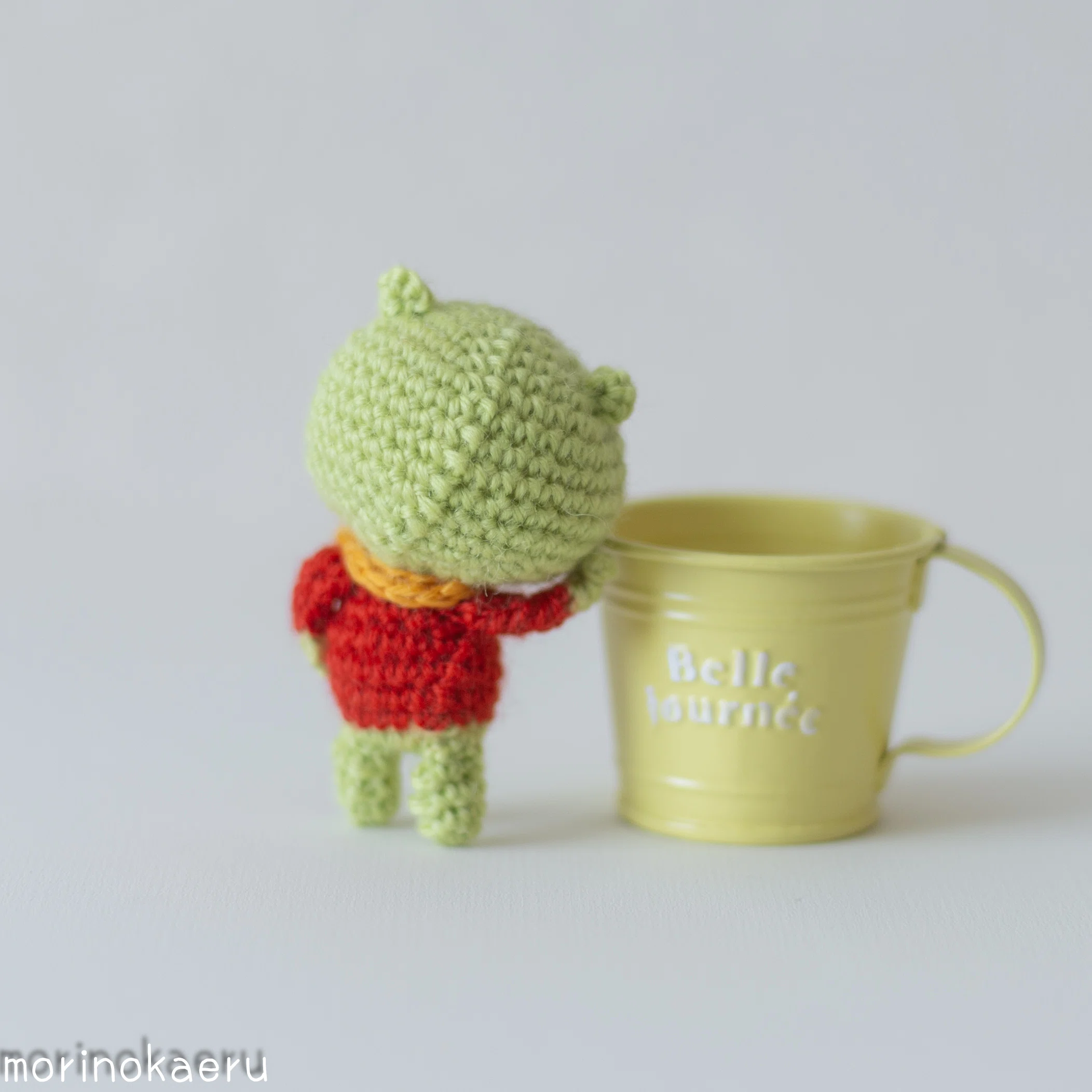 ちびケロ太🐸のあみぐるみ。｜もりの🌳かえる