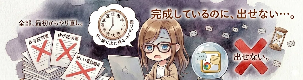 本人確認のつもりで入れた番号が、公開されるところだった｜かなえ