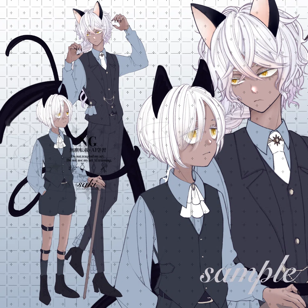 猫の兄弟￤完売｜saki