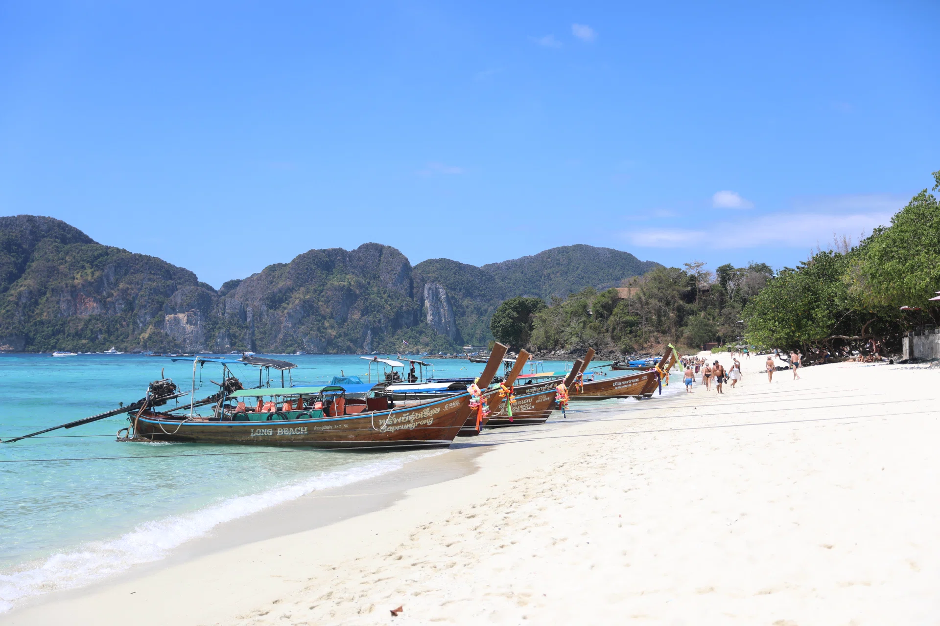 プーケット発ピピ島日帰りの旅🏝️🇹🇭｜人が少ないローダラムビーチで