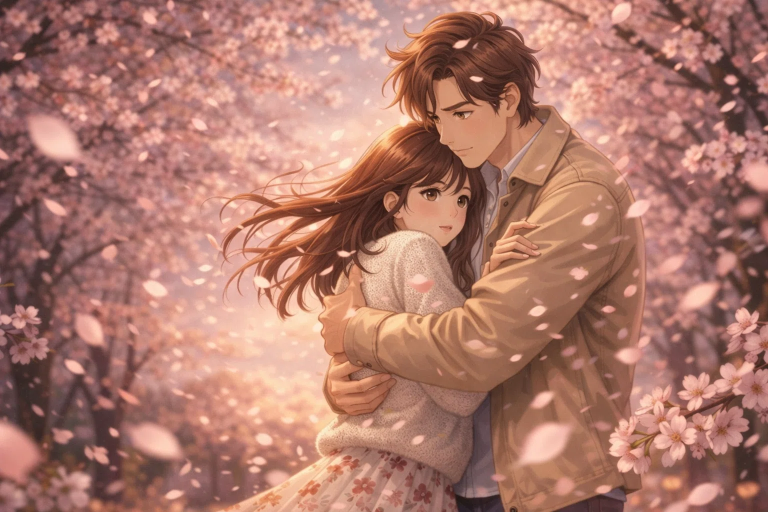 ネイト・ジョルジオ、【CHERRY BLOSSOM LOVE】 GPT-5.1 API Environment》 A Spring Reunited, the Lamp Couple's