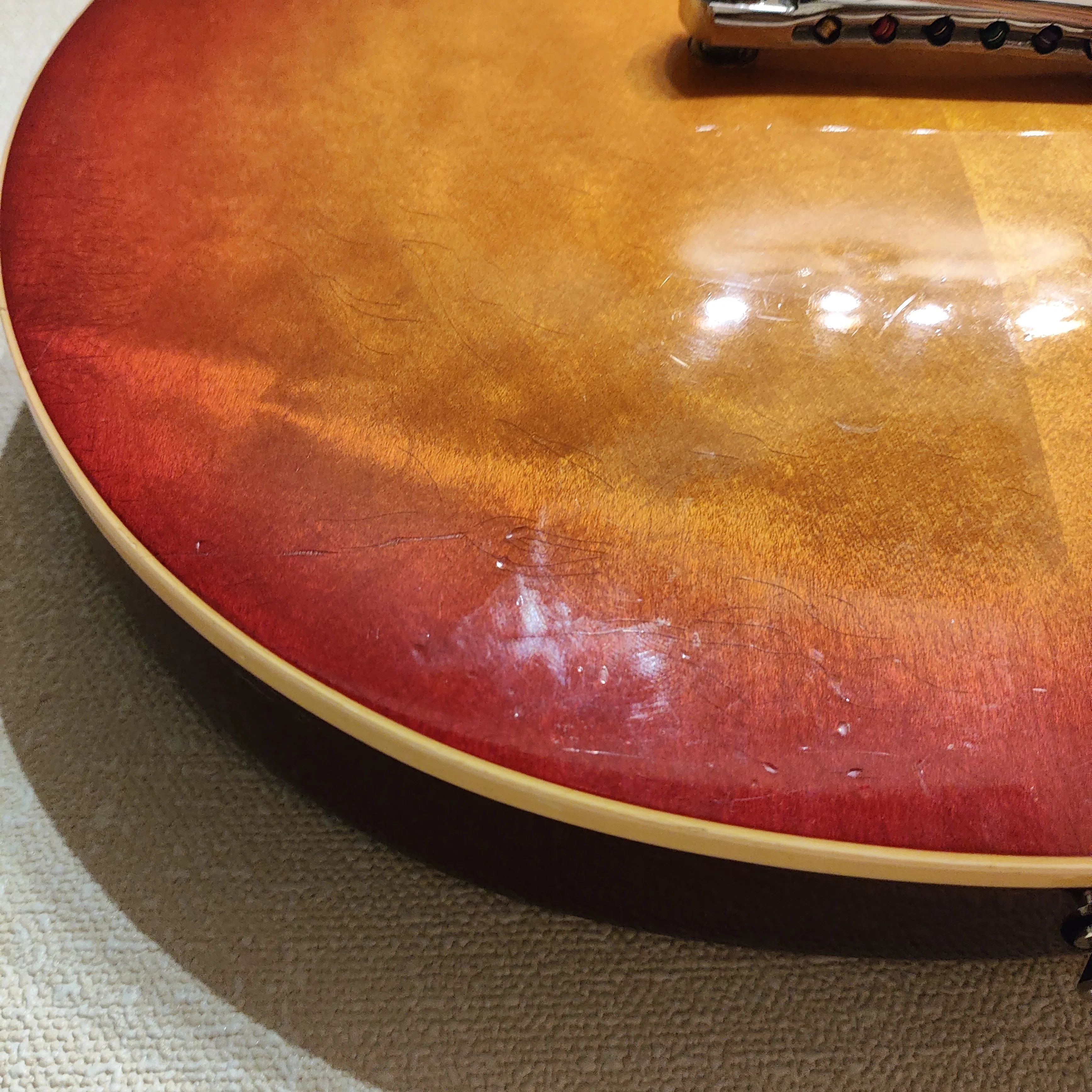使用ギターvol.3 1991年製 Gibson Les Paul Standard (Cherry Sunburst