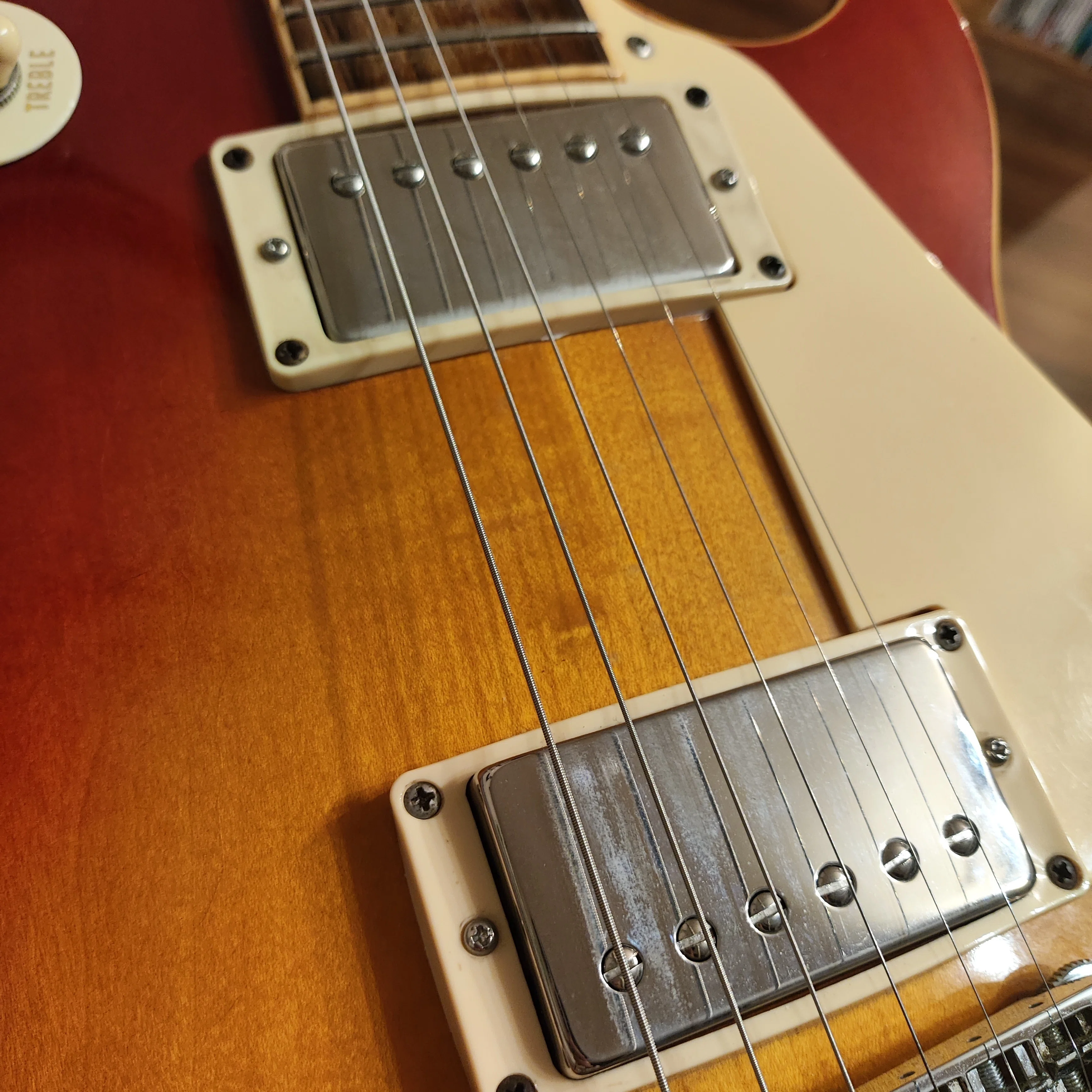 使用ギターvol.3 1991年製 Gibson Les Paul Standard (Cherry Sunburst