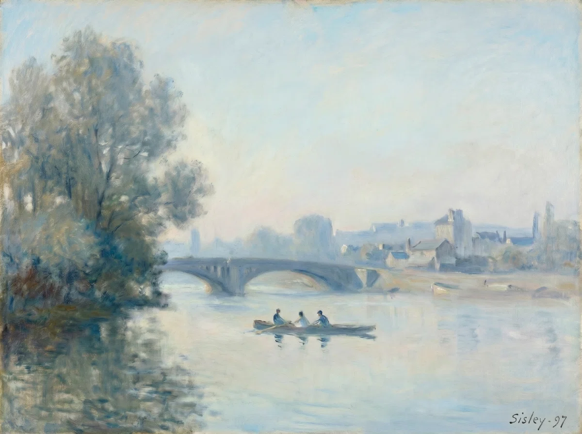 7 Alfred Sisley（アルフレッド・シスレー）純化する光｜小田康夫