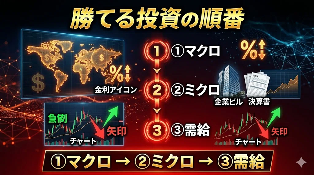 マクロとミクロの違いを完全理解|図解でわかる投資判断の本質|jap2050