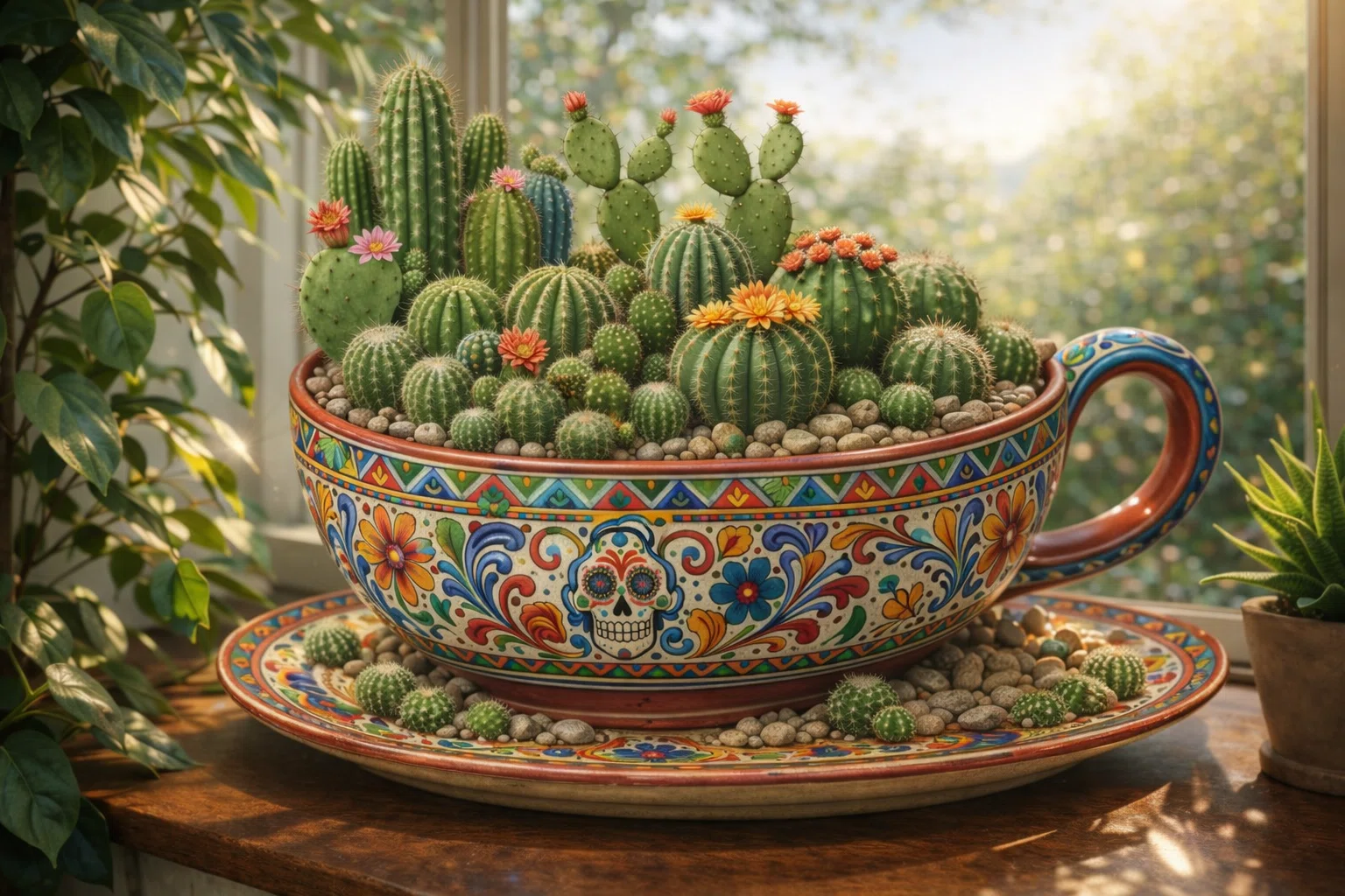サボテン寄せ植えの楽しみ（※バーチャル）｜きのころ